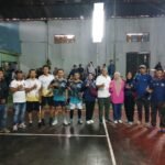 Final Turnamen Bulu Tangkis Karang Taruna Cup I Desa Mekarsari Sukses, Kepala Desa Agus Nurjaman Berikan Dukungan