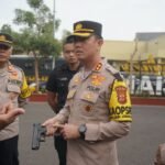 Kapolres Pimpin Apel Pemeriksaan Senjata Api Milik Personel Polres Cianjur