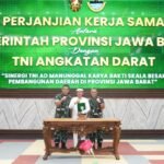 Pangdam III/Slw Hadiri Penandatanganan PKS Pemprov Jabar dengan TNI AD