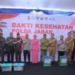 Antusiasme Petani Sambut Kegiatan Bakti Kesehatan Polda Jabar DI BRMPTS Cikole