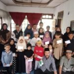 Sertijab RW 15 Bojong Herang Dirangkaikan Santunan Sosial Bersama Bagong Mogok