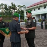 Danrem 062/Tn Pimpin Tradisi dan Sertijab Dandim 0625/Pangandaran