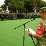 Danrem 062/TN Pimpin PAM VVIP Kunjungan Kerja Wapres RI