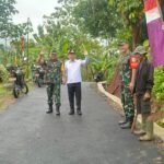 Tim WASEV Mabesad Tinjau Progres TMMD Ke-127 Kodim 0607/Kota Sukabumi di Desa Parakanlima