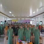 Dharma Pertiwi Koorcab Garut, Mengikuti Apel Bersama Donor Darah Serentak secara Virtual