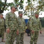 Danrem 062 Tarumanagara dampingi kunjungan kerja Menhan RI ke Yonif TP 890 Gardha Sakti