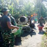 Panasnya Sinar Matahari Tak Pengaruhi Semangat Kerja 