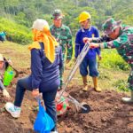 TMMD ke-128 Garut Ubah Lahan Tidur Jadi Harapan Pangan, TNI dan Warga Tanam Jagung di Situ Ci Ranca