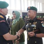 Tongkat Komando Kodim 0607/Kota Sukabumi Resmi Diserahterimakan di Makorem 061/SK
