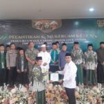 Danramil Cikajang Hadiri Pelantikan dan Mukercam I MWCNU Kecamatan Cikajang Masa Khidmat 2026–2031