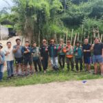Dari Silaturahmi Menjadi Aksi Nyata: Kolaborasi Hijau dan Pengurus Perum Bumi Sakinah Cidatar Tanam 32 Pohon untuk Cegah Longsor