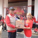 Baguna Cianjur Peringati Hari Lahirnya Pancasila Dengan Jalan Santai Bersama Masyarakat
