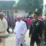 Danrem 062/Tn Menghadiri Prosesi Ngarak Pataka dan Rapat Paripurna Istimewa DPRD Kabupaten Ciamis