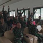 Korem 062/Tarumanagara Gelar Nobar Gembira Bersama Masyarakat di Aula Purnawarman