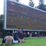 Videotron di Lapangan Serka Dedy Unadi Kodam III/Siliwangi Tambah Antusiasme Masyarakat Berolahraga