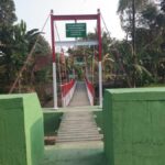 Pembangunan Jembatan Gantung Garuda Jatisarono Nanggulan Selesai 