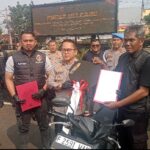 Bukan Cuma Tangkap Pelaku, Polres Cianjur Langsung Kembalikan  Motor Curian ke Pemiliknya