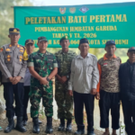 Jembatan Impian Warga Mulai Dibangun, Dandim Sukabumi Pimpin Peletakan Batu Pertama