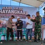 Di Tengah Semarak Hari Bhayangkara ke-80, Koramil 1116/Cikajang Beri Kejutan Ulang Tahun untuk Polsek Cikajang
