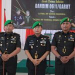 Sertijab Dandim 0611/Garut, Estafet Kepemimpinan Berjalan Khidmat